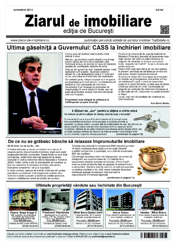 Ediţia de București, 04 Octombrie 2013